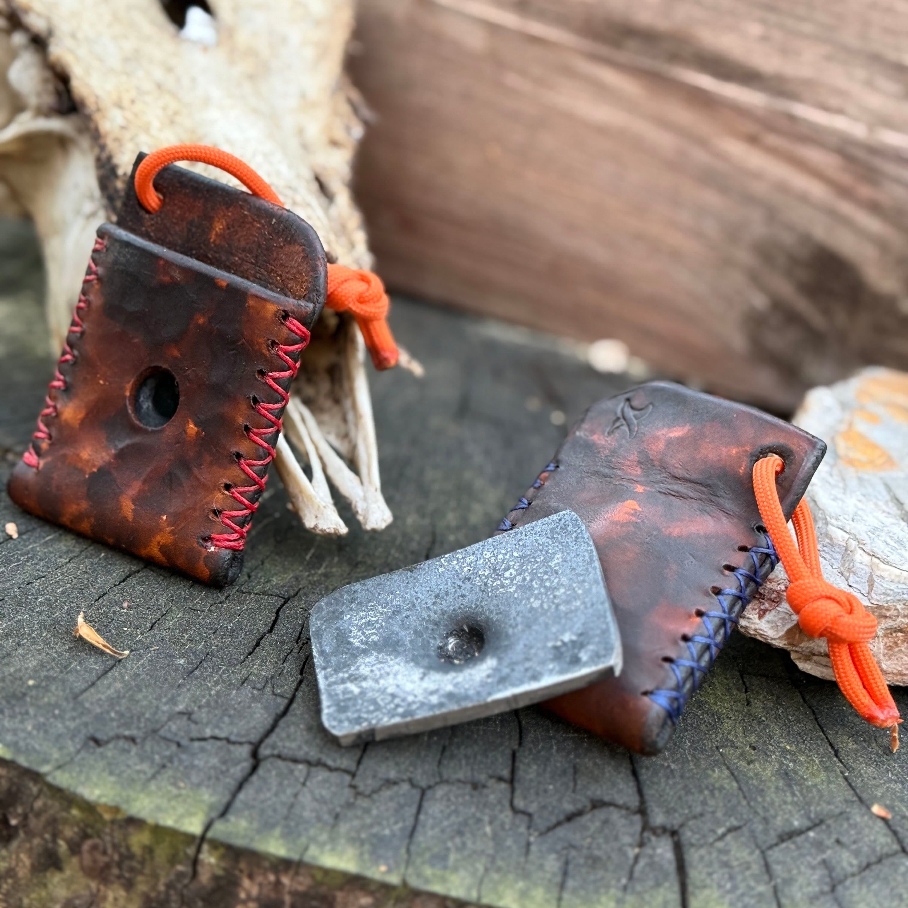 HFS Pocket Socket | Bow Drill Fire Tool + Flint & Steel Striker ...